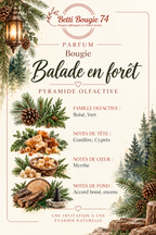 Bougie Balade en Forêt