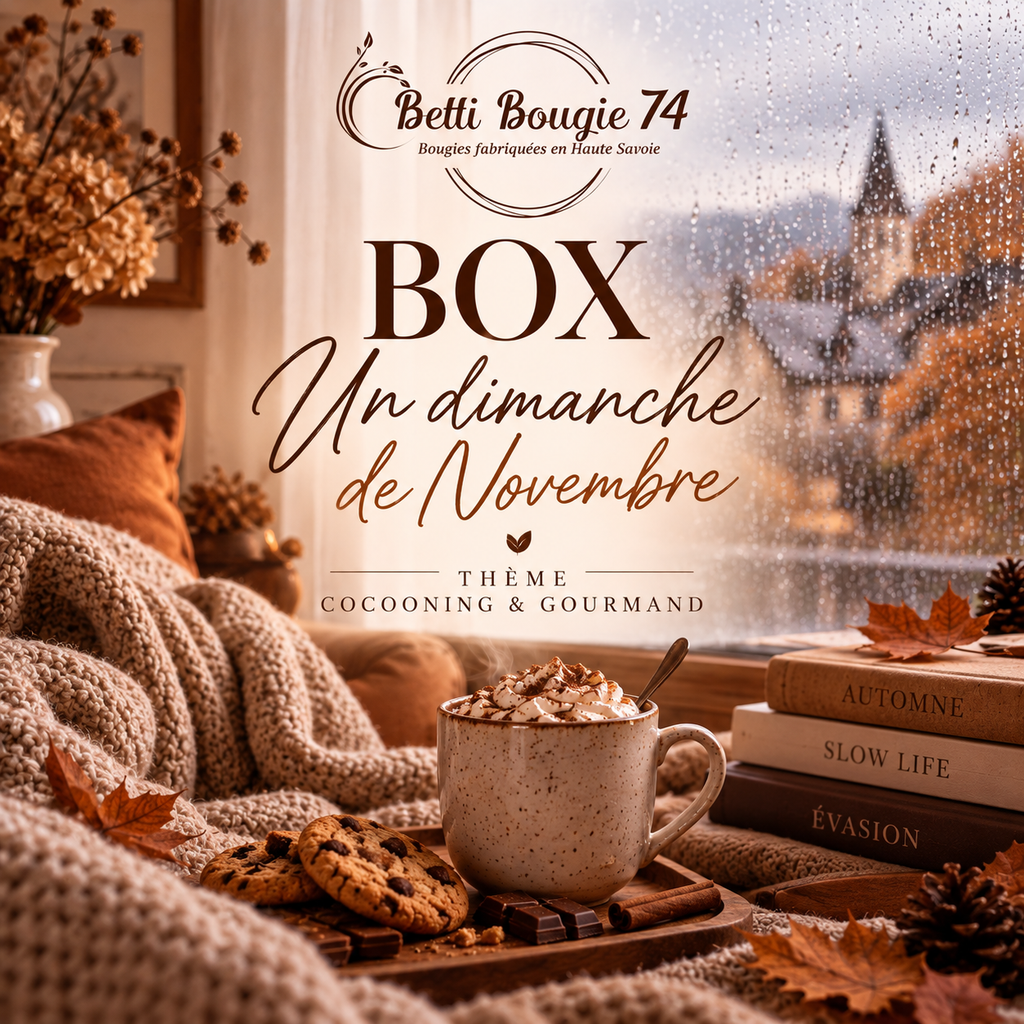 Box mensuelle surprise de Novembre "Un dimanche de novembre"