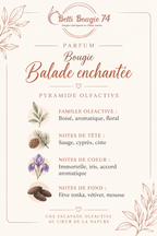 Bougie Balade Enchantée - Edition Halloween Chic
