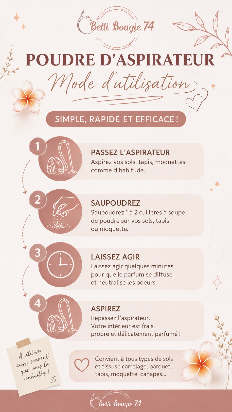 Poudre d'aspirateur