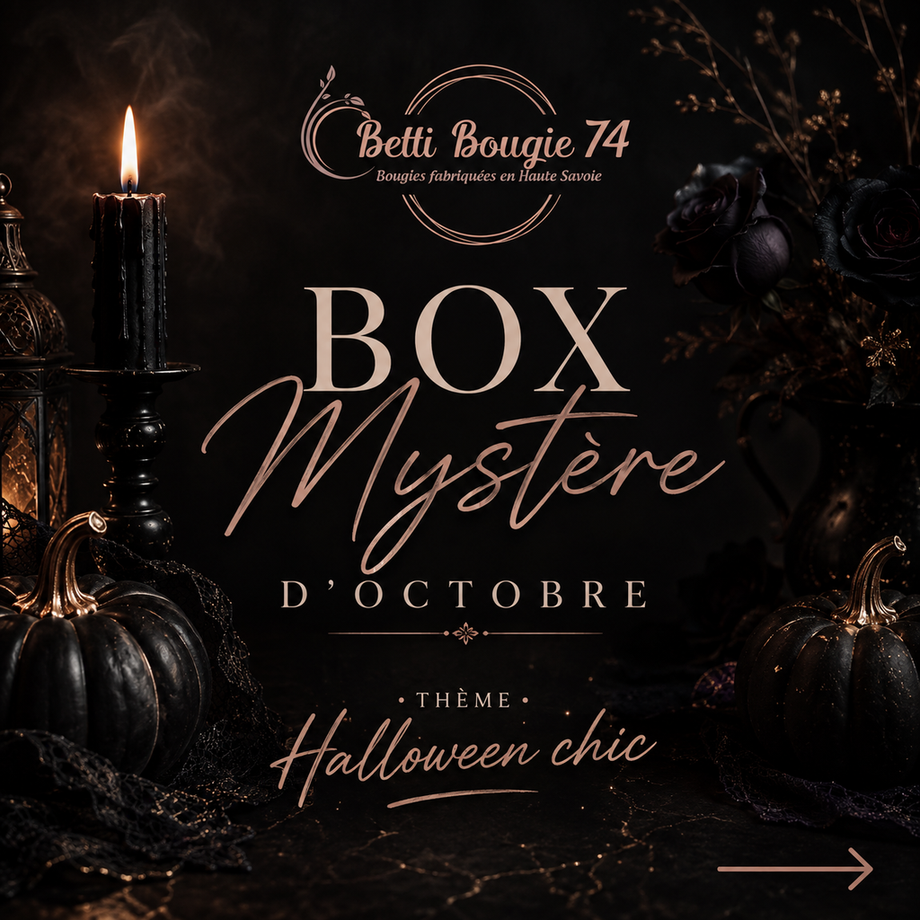 Box mensuelle Octobre "Halloween Chic"