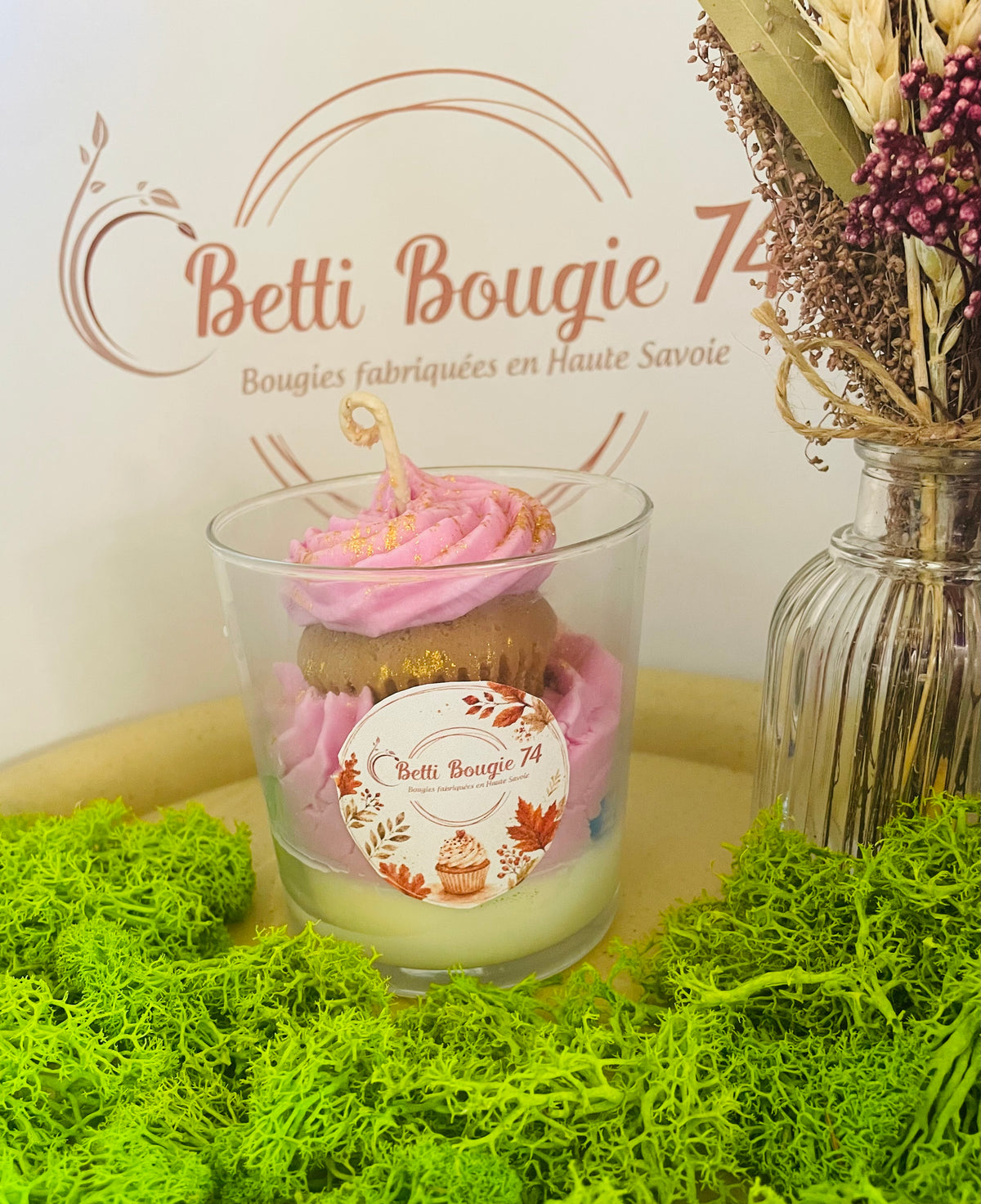 Bougie Cupcake