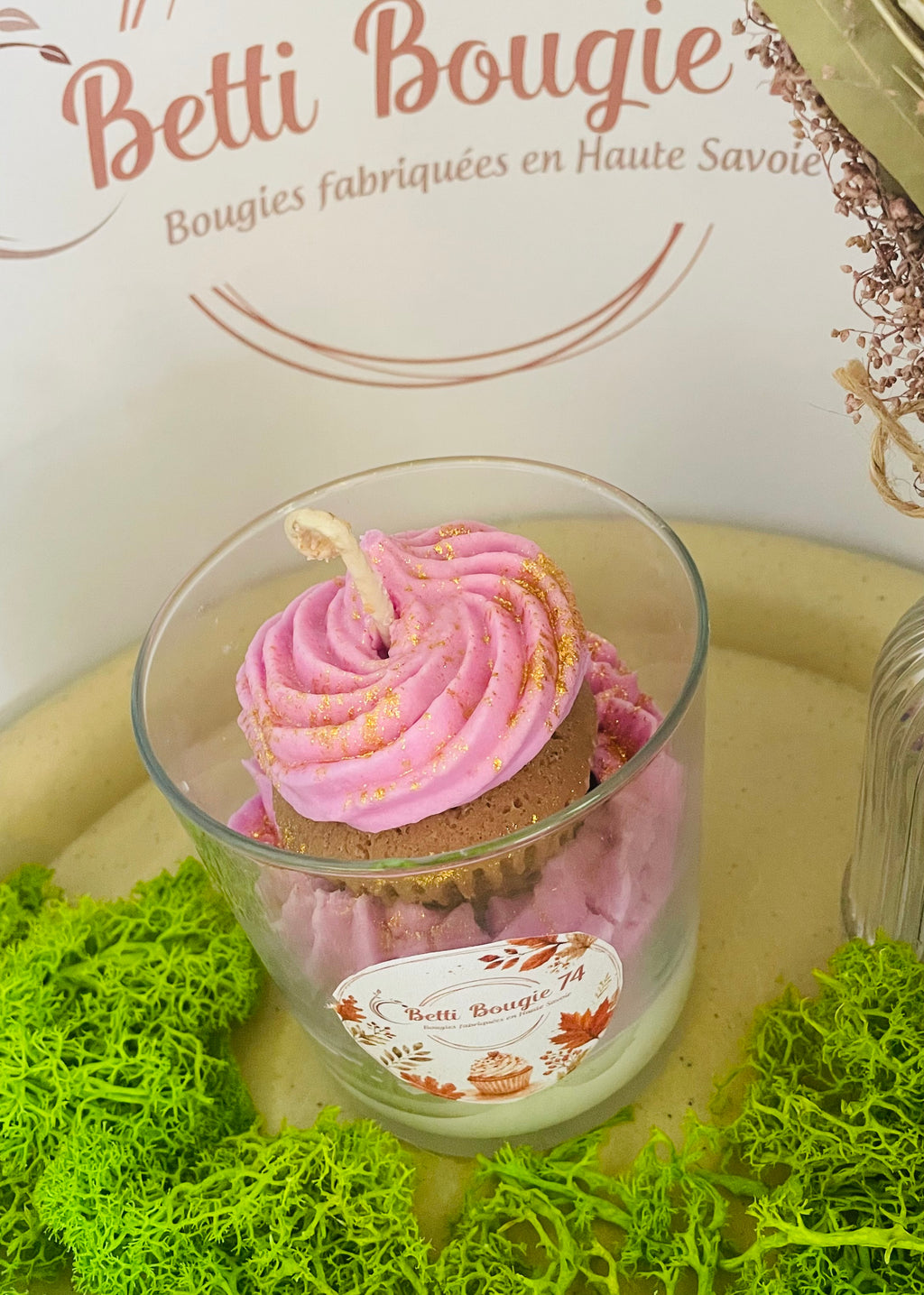 Bougie Cupcake