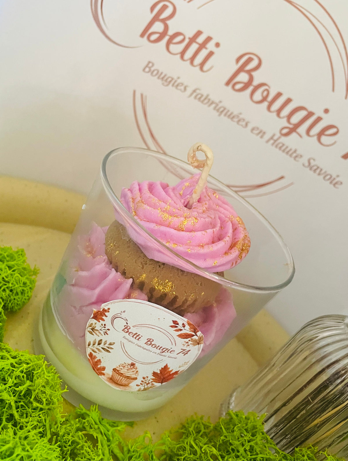 Bougie Cupcake