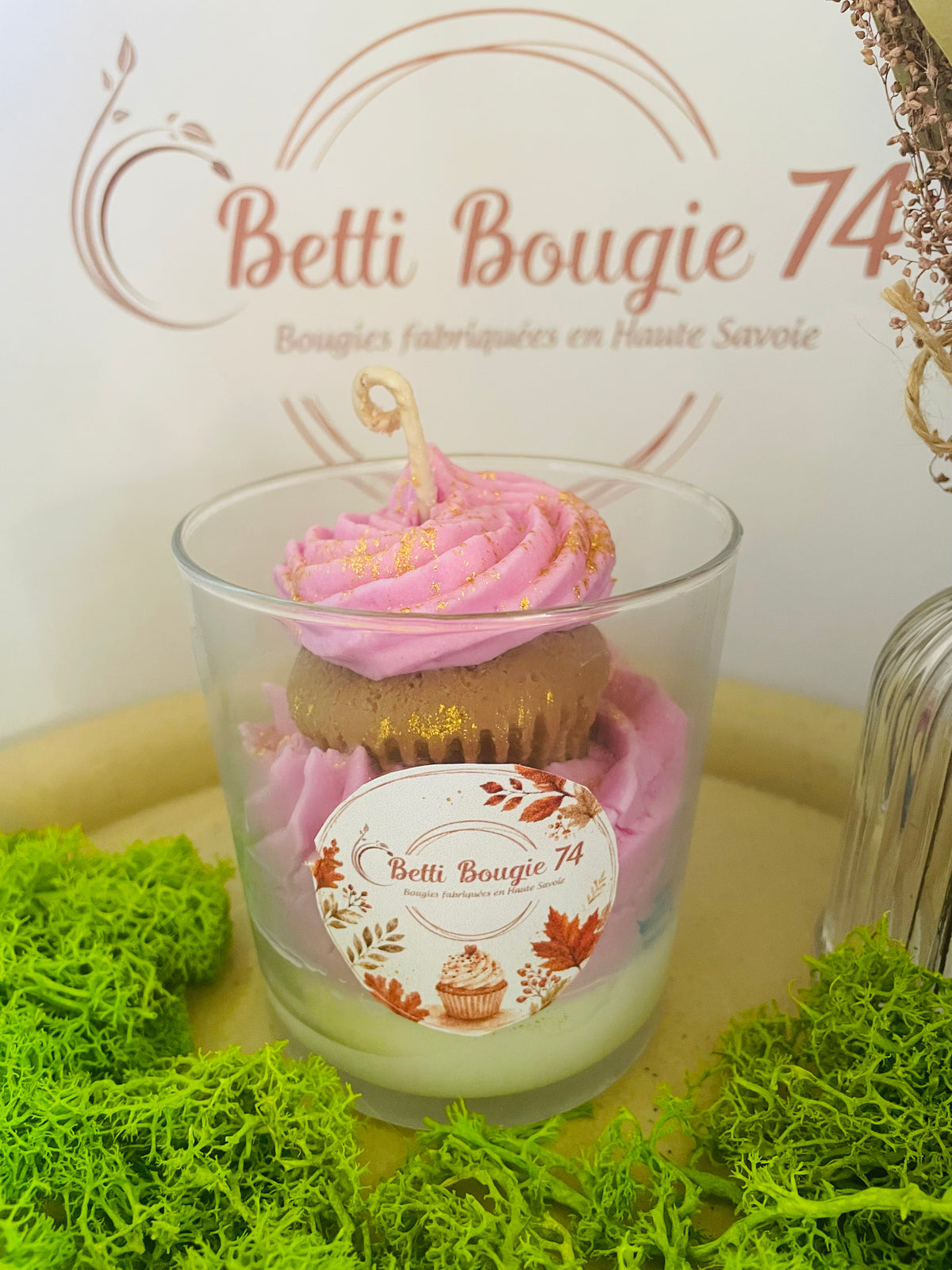Bougie Cupcake
