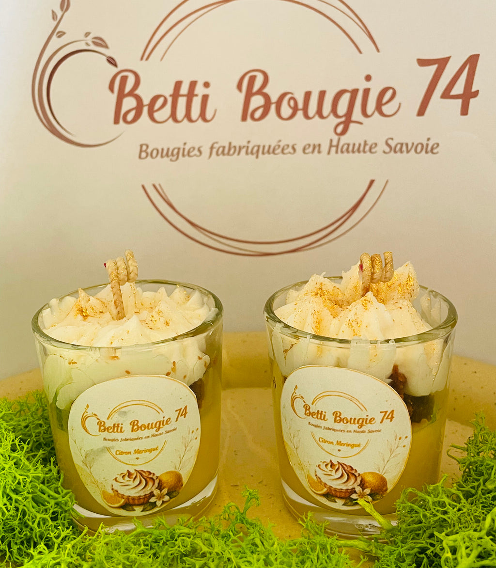 Bougie Mini Citron Meringué