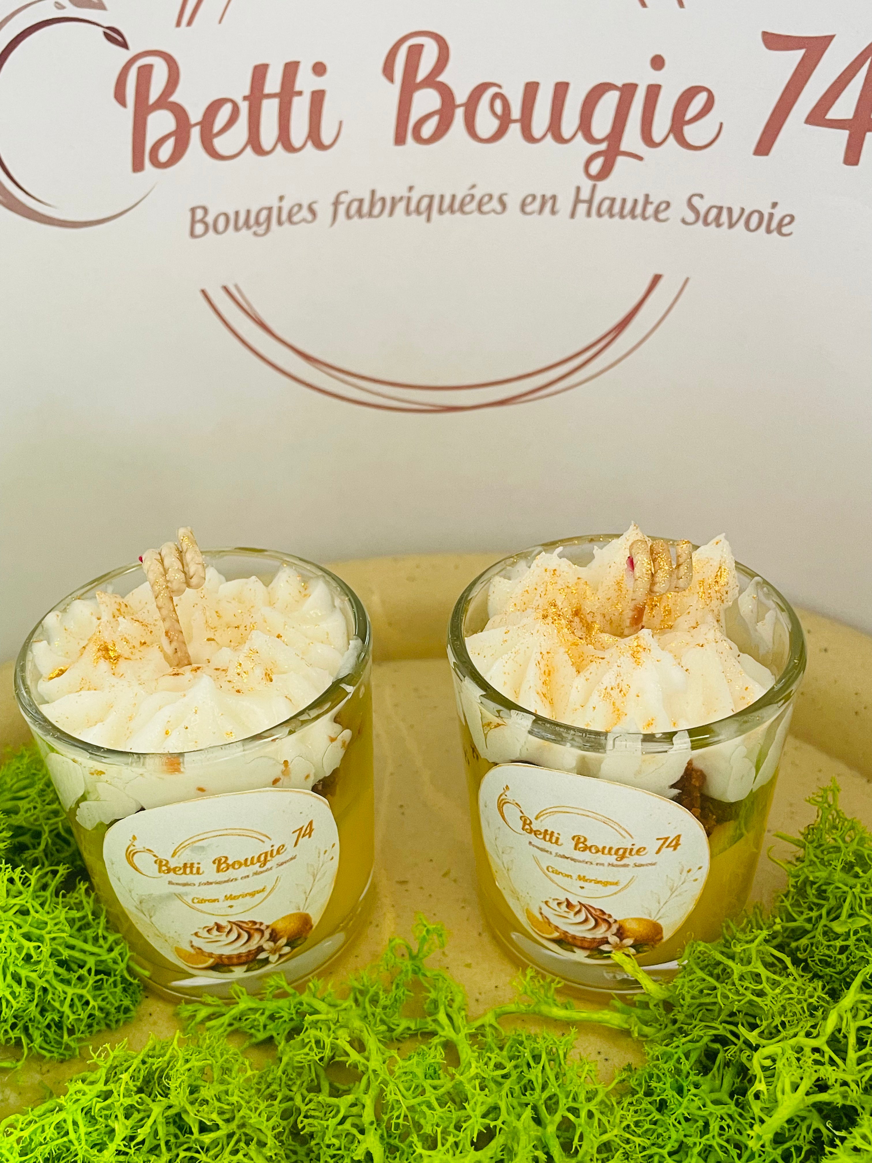 Bougie Mini Citron Meringué