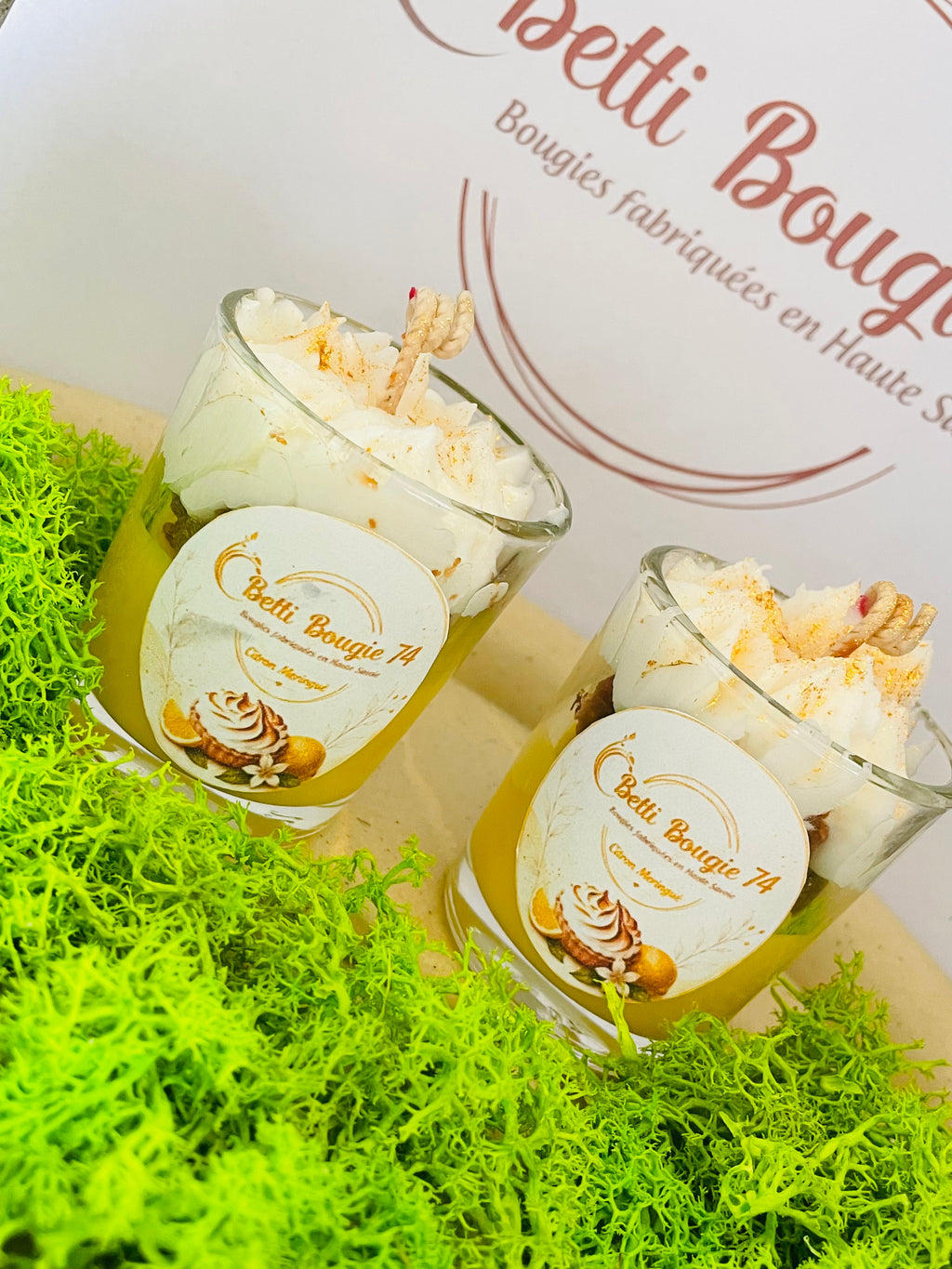 Bougie Mini Citron Meringué