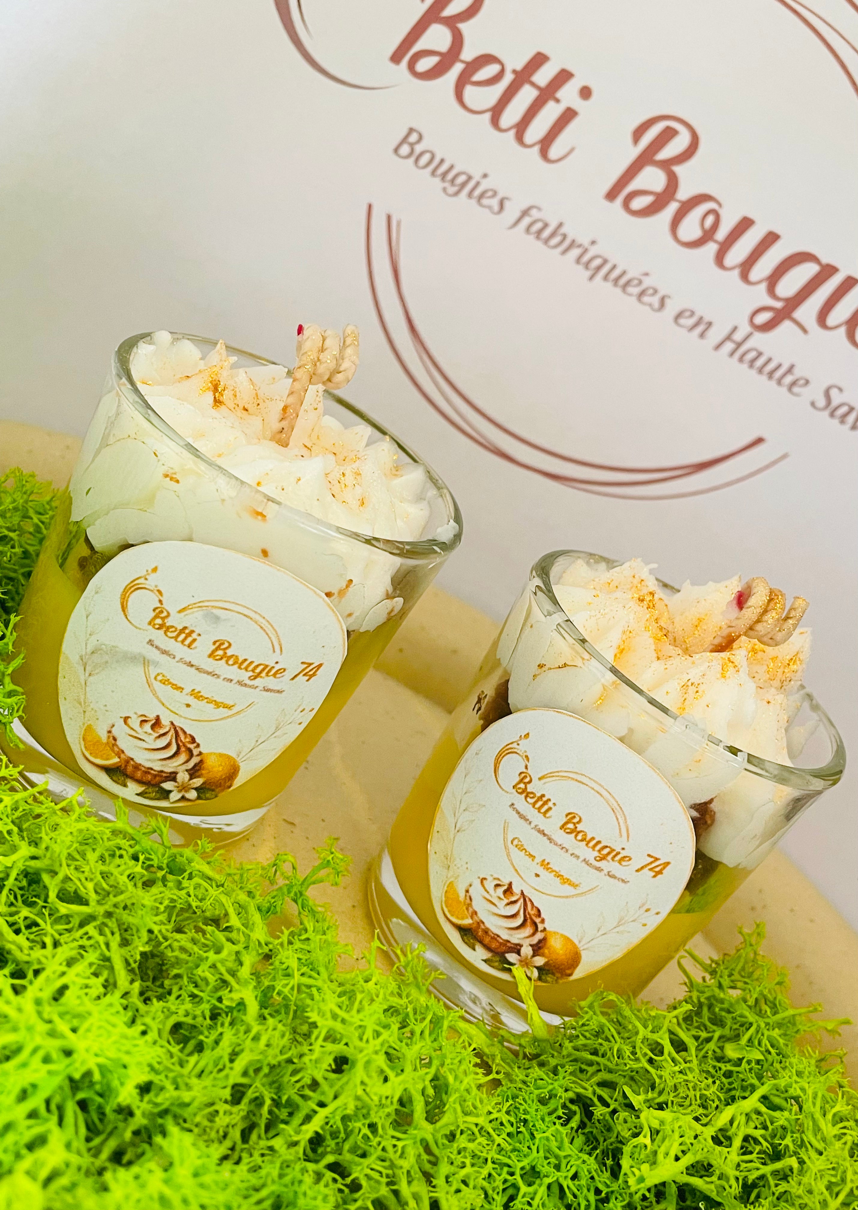 Bougie Mini Citron Meringué