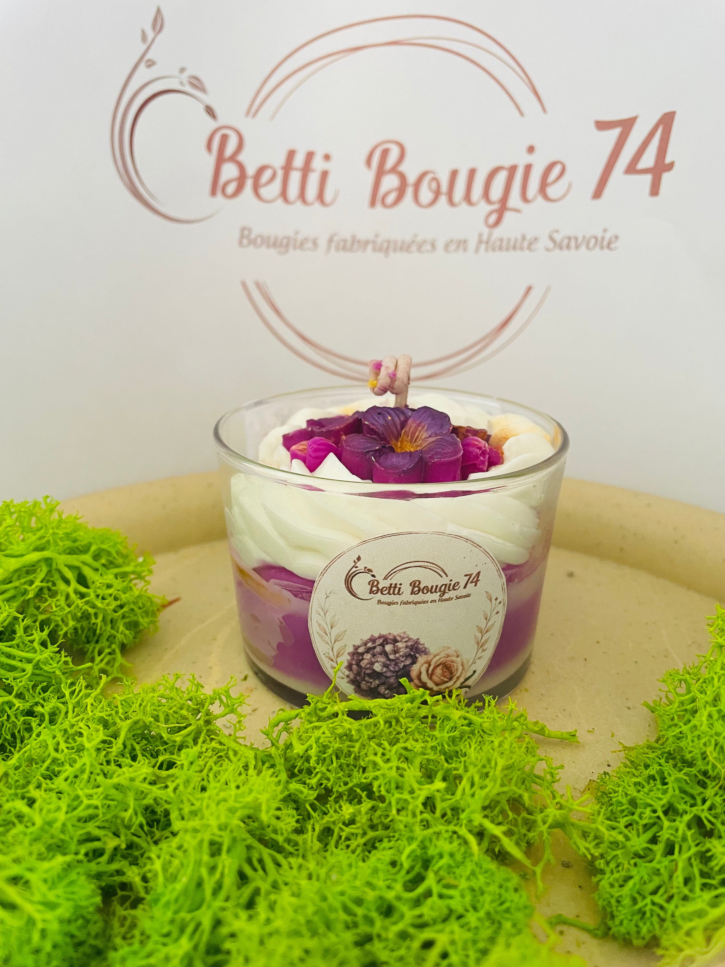 Bougie Rose Vanillée