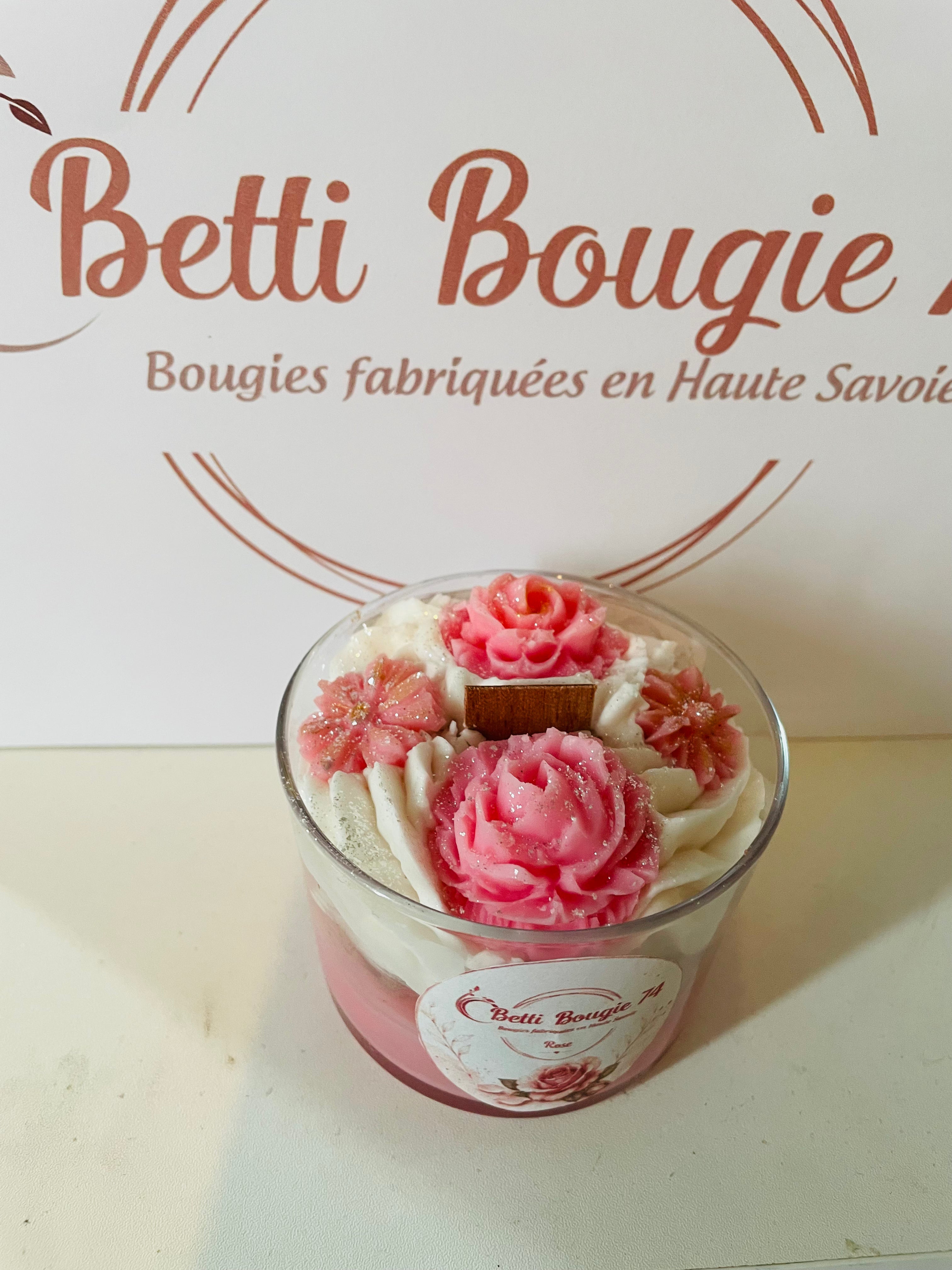 Bougie Rose Pastel