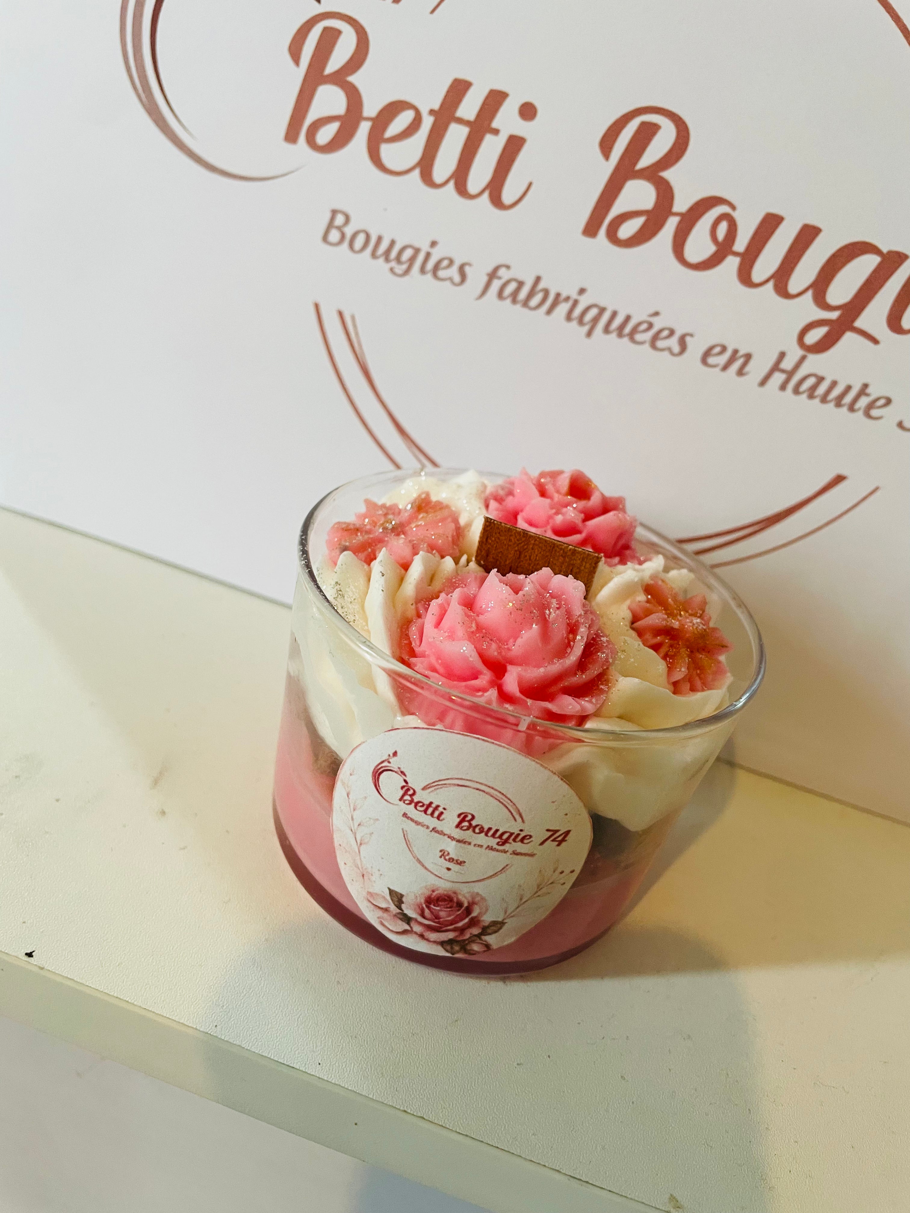 Bougie Rose Pastel