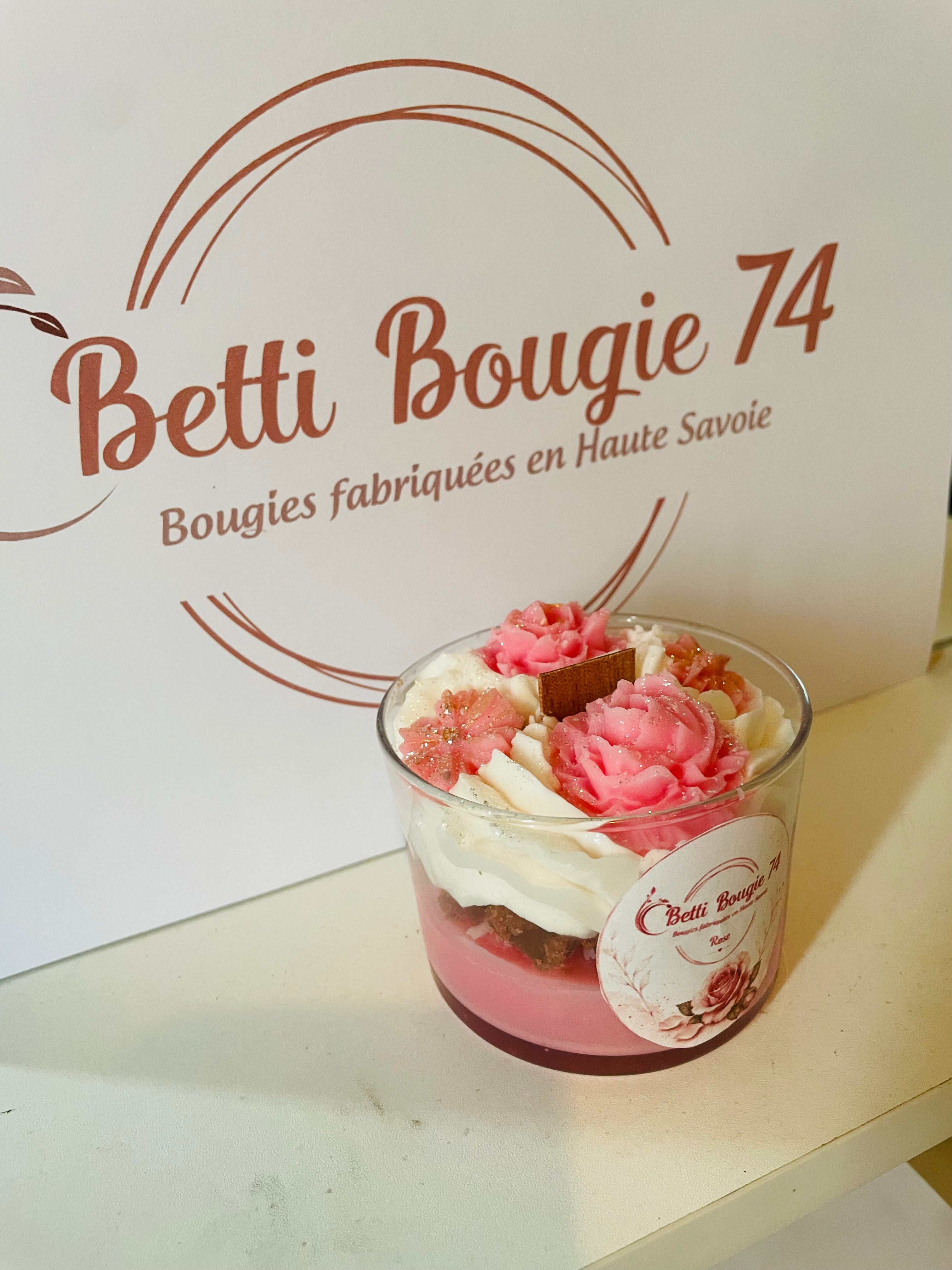 Bougie Rose Pastel