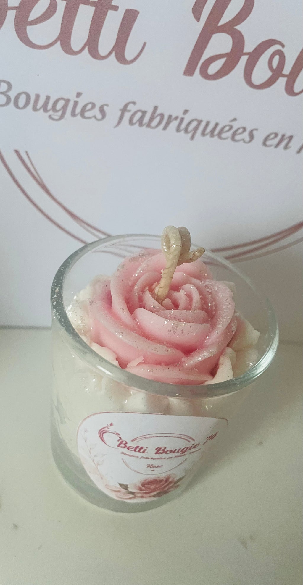 Bougie Mini Rose