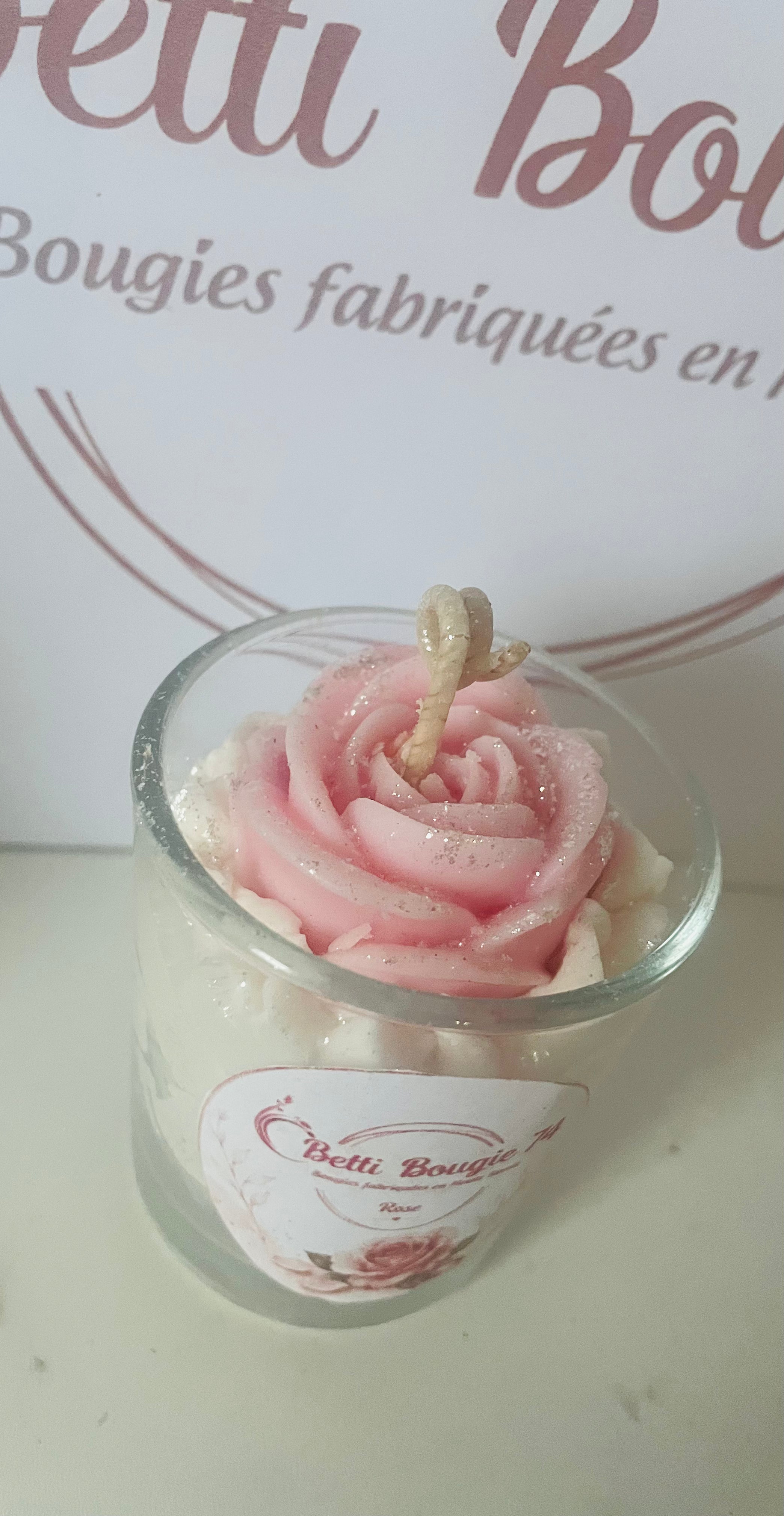 Bougie Mini Rose