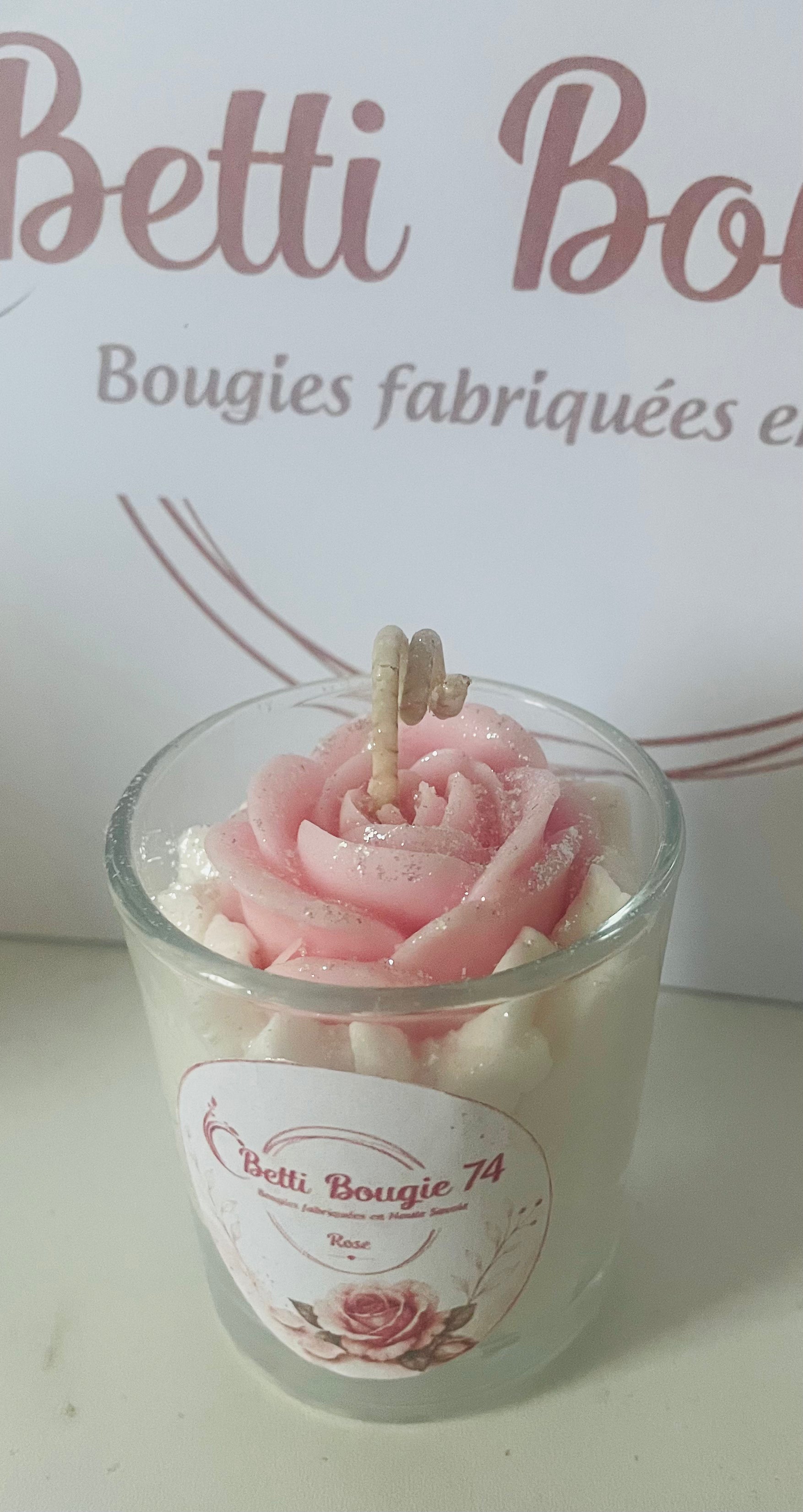 Bougie Mini Rose
